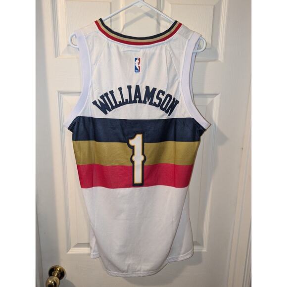 Zion Williamson New Orleans Pelicans City Edition Swingman Jersey Men’s Size 50 - Picture 6 of 9